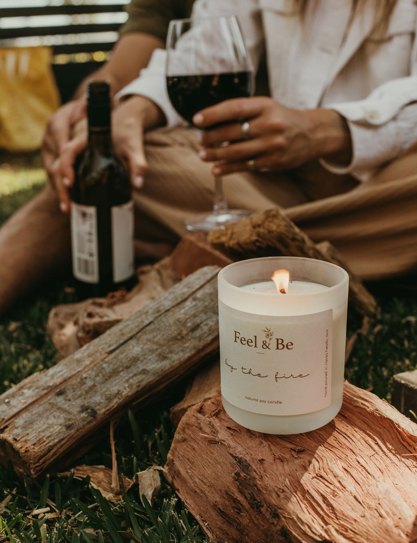 BY THE FIRE - Cedar Wood, Pine, Fir Needle & Caramel
