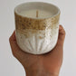 SANDY/ MUG CANDLE - SCENTED WITH LAVENDER YLANG - YLANG