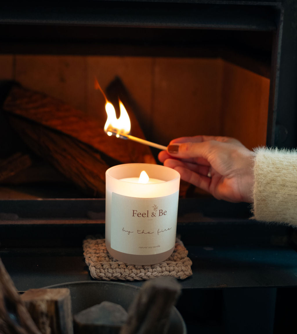BY THE FIRE - Cedar Wood, Pine, Fir Needle & Caramel